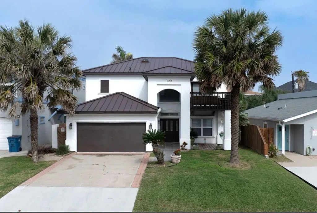 The Muniz family rental house in South Padre Island